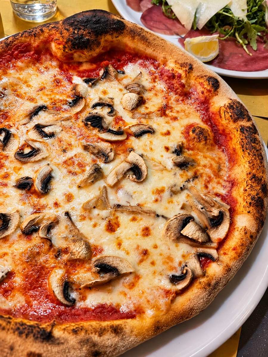 Pizza ai funghi