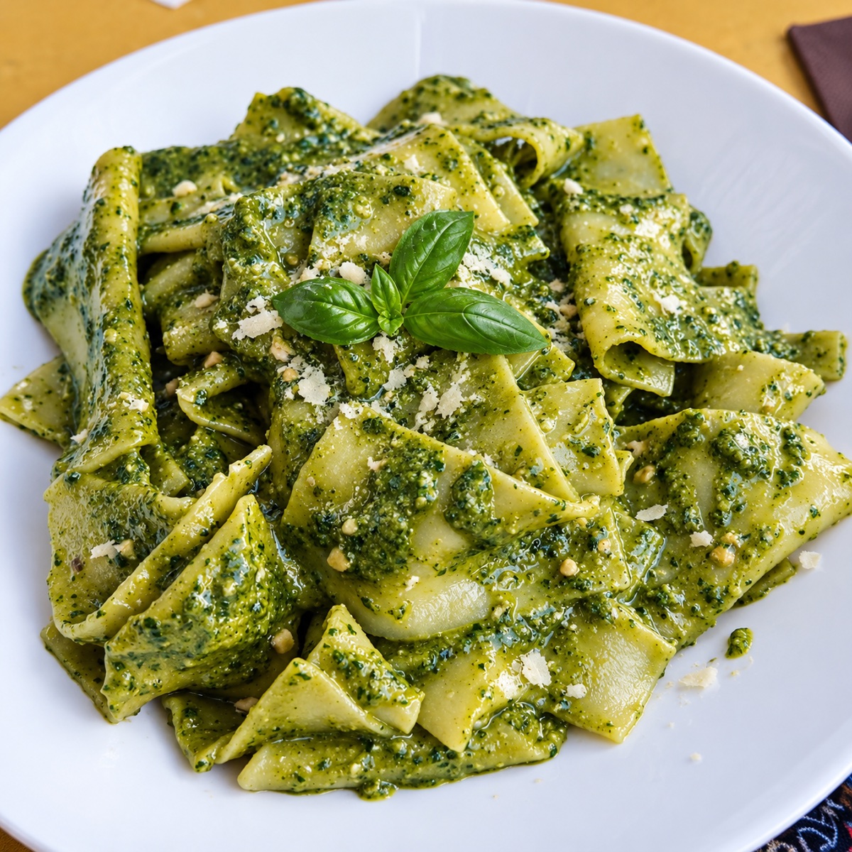 Mandilli al pesto